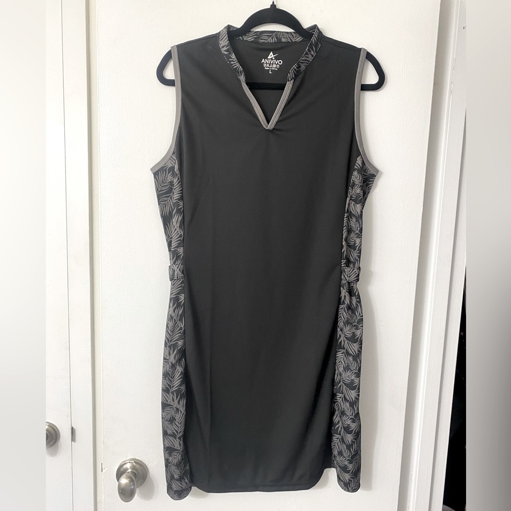 Anivivo Black Golf Athletic Dress